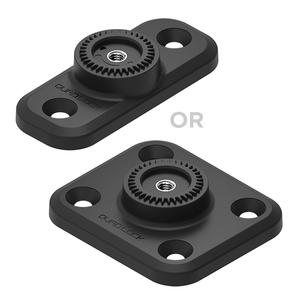 Quad Lock 360 Base - Flat Rectangle Bases