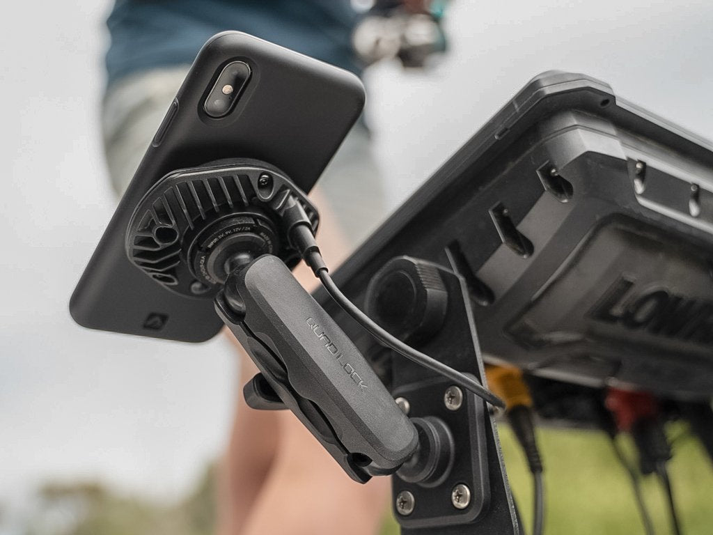 flat base securely attached while using outdoors