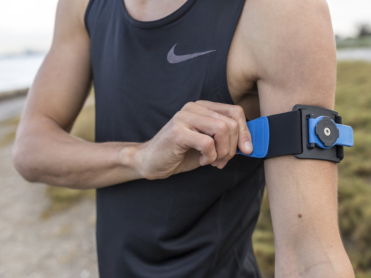 runner fitting quad lock running armband