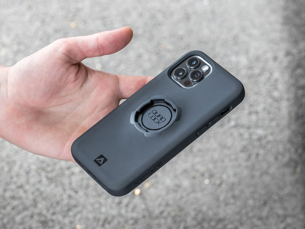 iPhone 12 Pro with Quad Lock Case