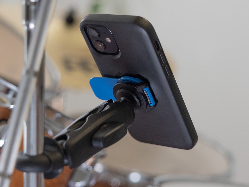 mount smartphone while playing instruments