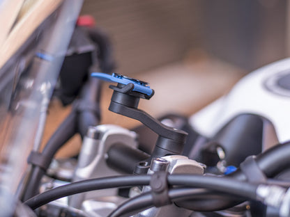 1 spacer used with Quad Lock Handlebar Mount on Motorcycle bars
